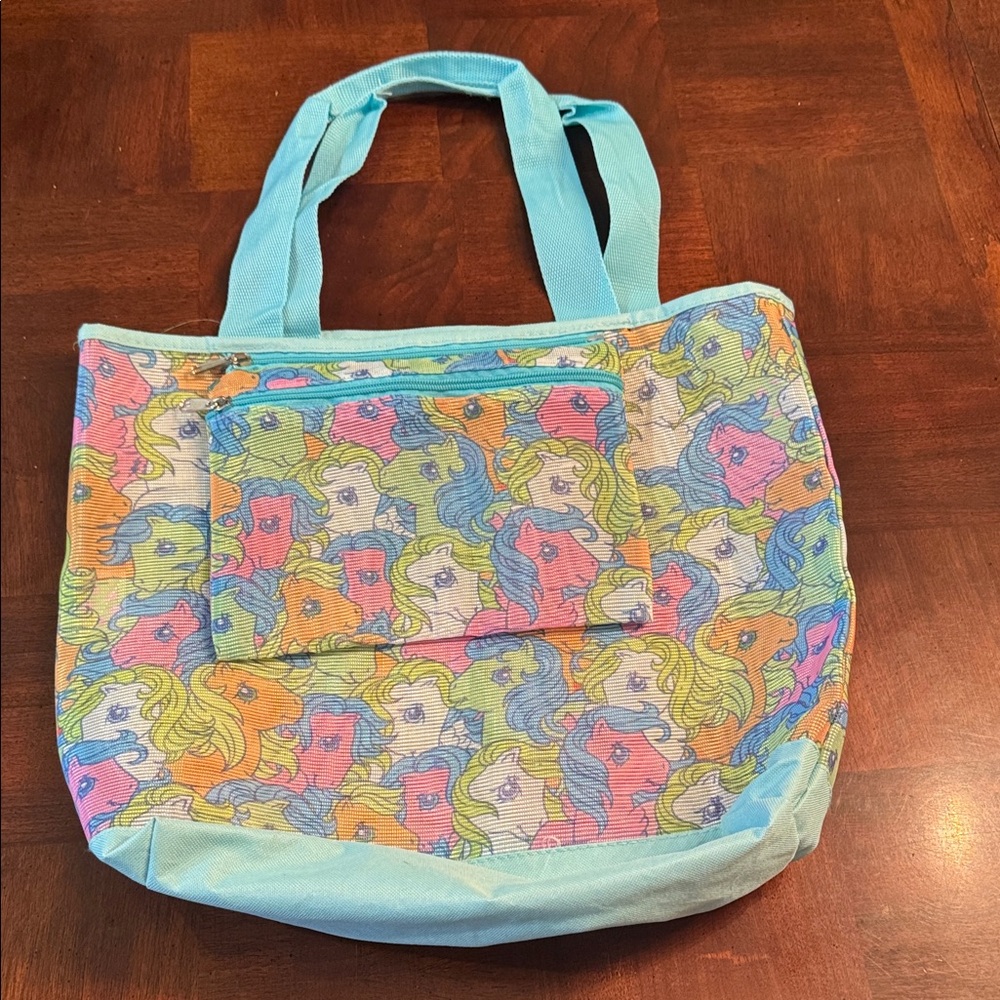 My Little Pony Carryall Tote with Separate Cosmetic Toiletry Bag